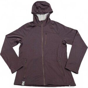 Icebreaker Merino Wool Men's Small Full Zip Hoodie Hooded Jacket Sweatshirt